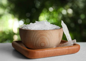 cristaux de menthol herboristerie les ames fleurs