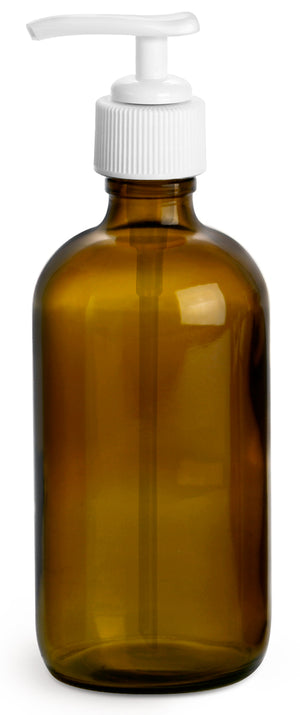 500 ml Bouteille en verre ambré - 2 variantes