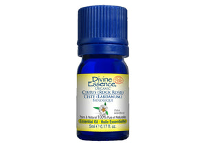Huile essentielle ciste biologique Divine Essence