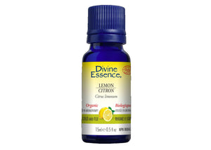 Huile essentielle citron Divine Essence