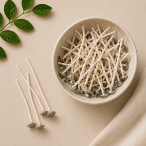 Natural cotton wicks (2.5 "to 3")
