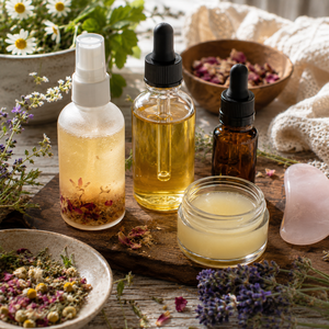 Les sérums et lotions pour le visage