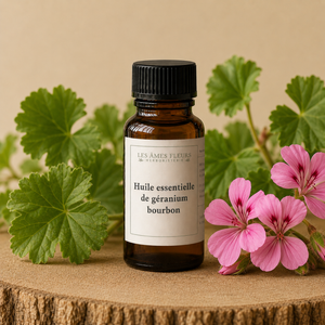 GÉRANIUM BOURBON-HUILE ESSENTIELLE BIOLOGIQIE