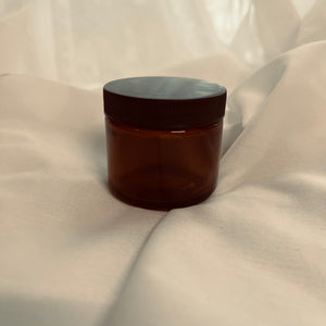 Pot en verre ambré de 55 ml (2 oz)