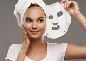 Masques en coton compresses Herboristerie les ames fleurs