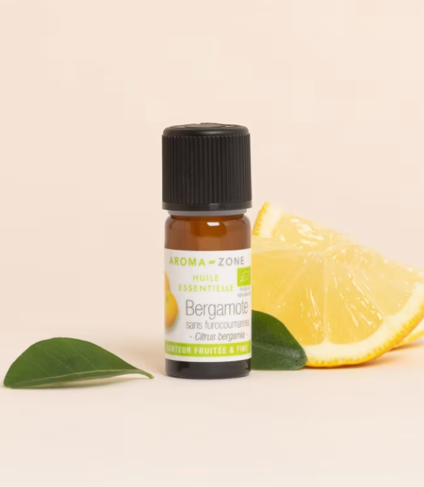 Bergamot without furocoumarins - essential oil organic - 10 ml
