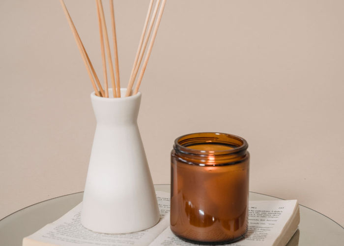 Pot en verre ambré de 250 ml - Promo
