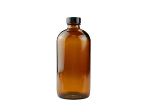 Bouteille en verre ambre 250ml Les Ames Fleurs