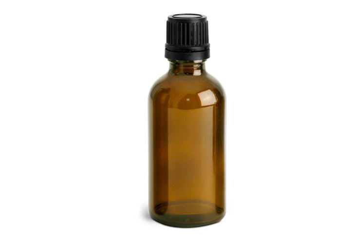 50 ml Amber glass bottle - Tamper Evident Cap