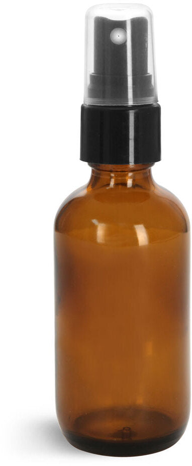 120 ml amber glass bottle - 4 variants