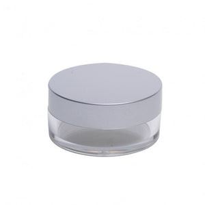 jar Transparent plastic for free powders - 40%