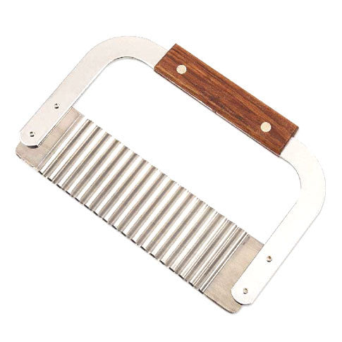 Wavy soap knife