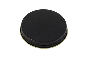 240 ml jar Cosmo in amber plastic - black aluminum cover