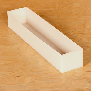 Silicone layer for 5 lbs wooden soap mold