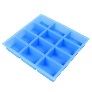 12 rectangle silicone mold